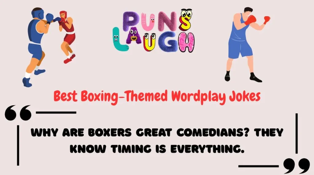 Best Boxing-Themed Wordplay Jokes