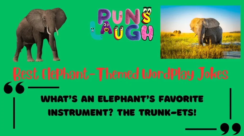 Best Elephant-Themed Wordplay Jokes
