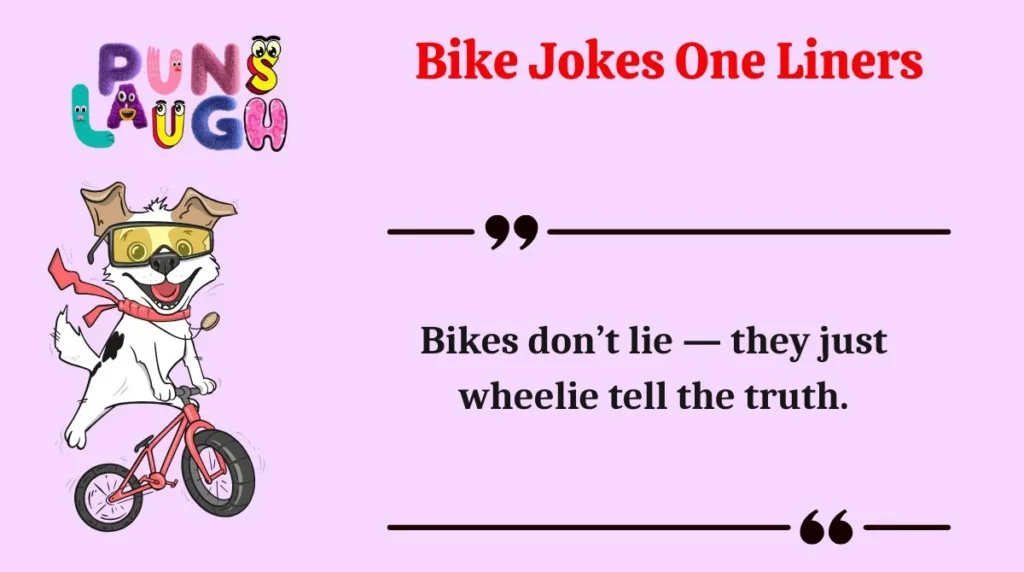 Bike Jokes One Liners