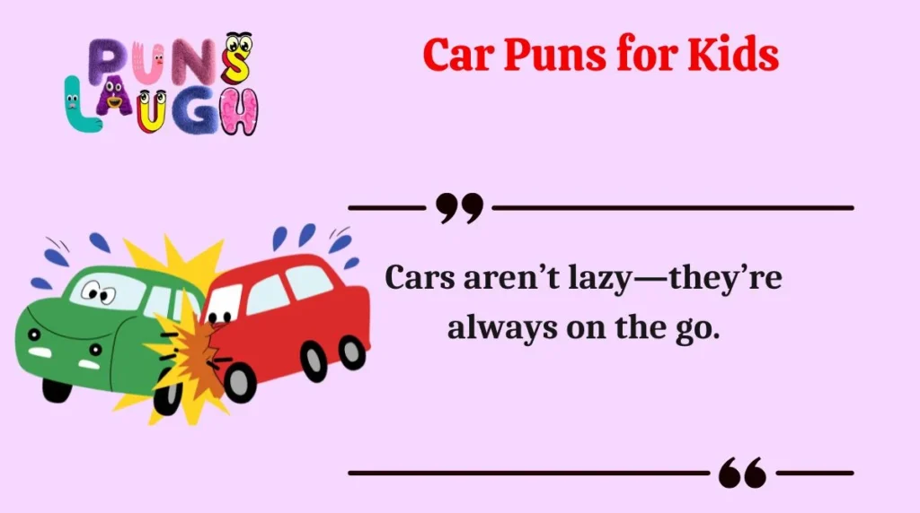 Car Puns for Kids
