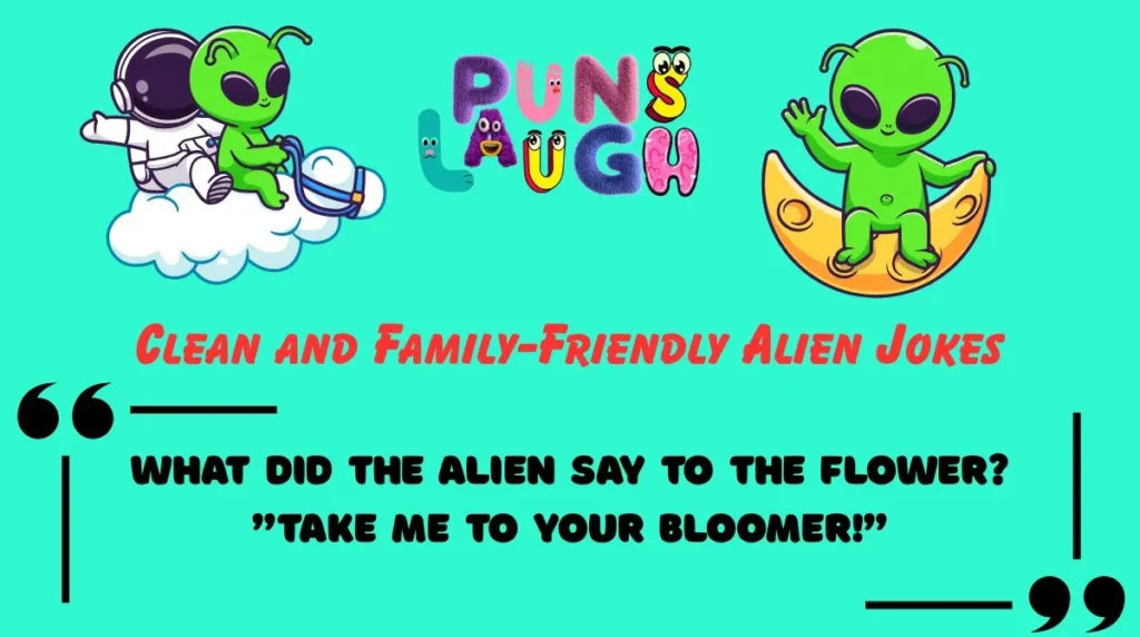 Clean and Family-Friendly Alien Jokes