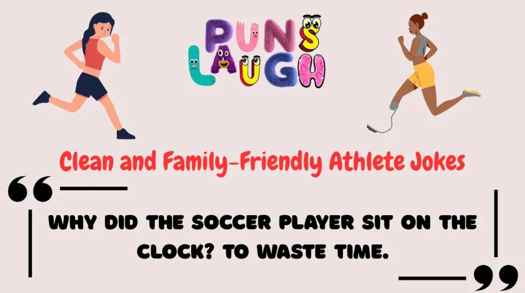 Clean and Family-Friendly Athlete Jokes