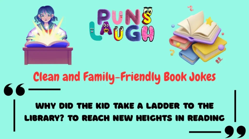 Clean and Family-Friendly Book Jokes