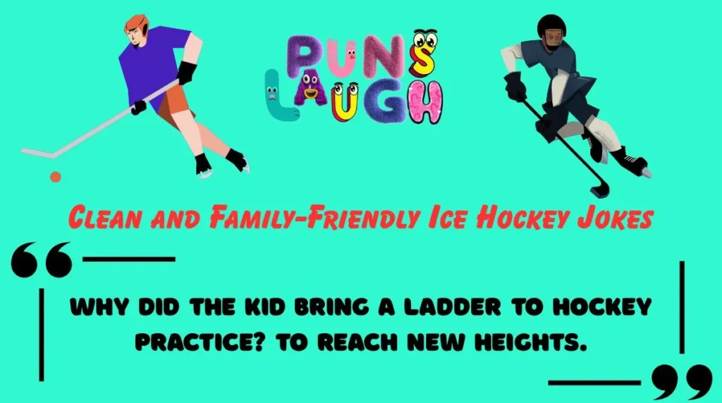 Clean and Family-Friendly Ice Hockey Jokes