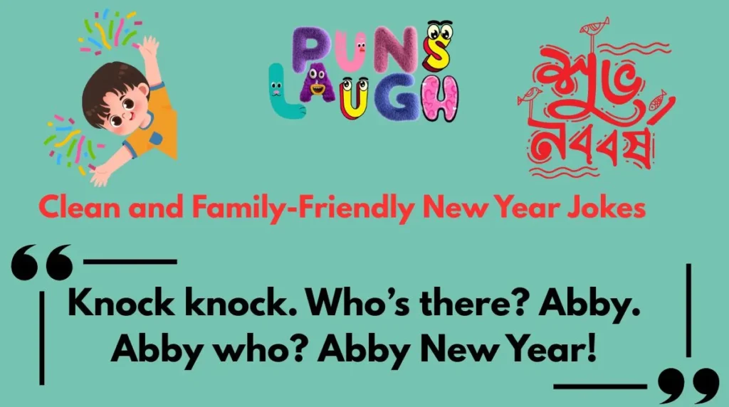 Clean and Family-Friendly New Year Jokes