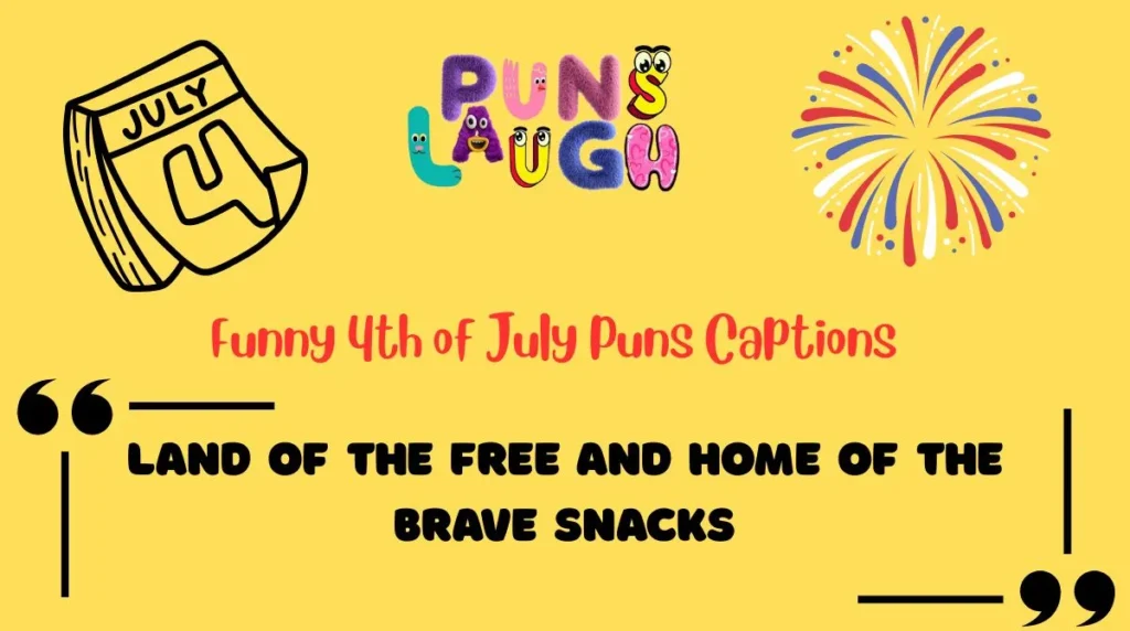 Funny 4th of July Puns Captions