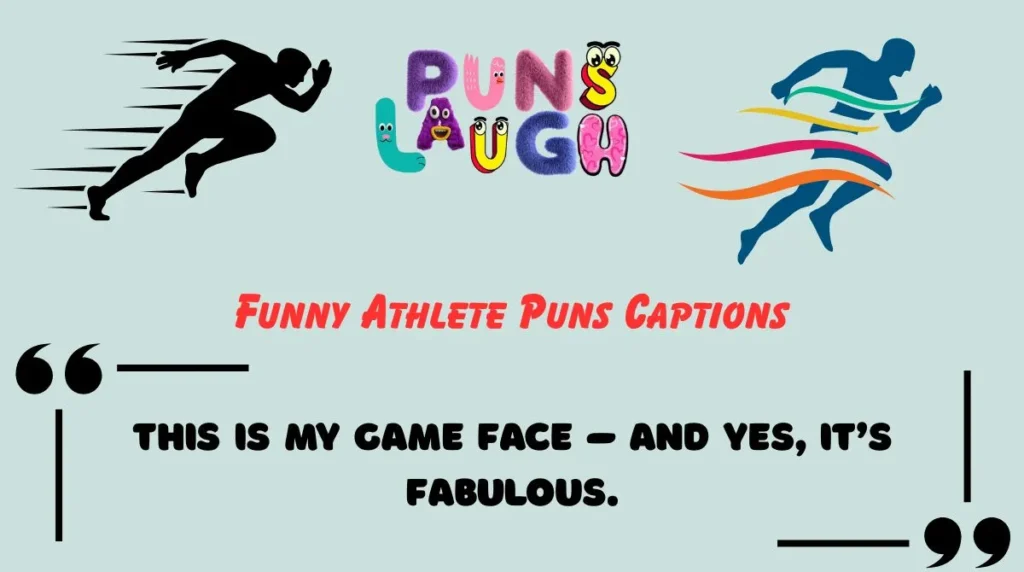 Funny Athlete Puns Captions