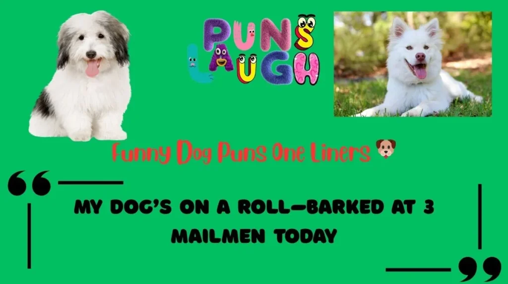 Funny Dog Puns One Liners