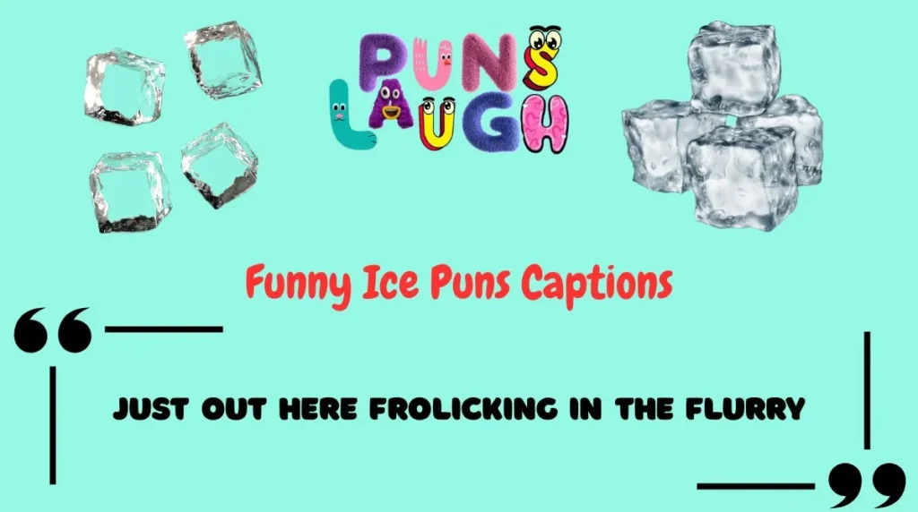 Funny Ice Puns Captions