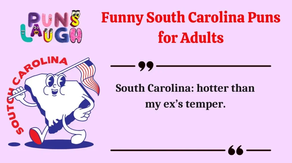 Funny South Carolina Puns for Adults