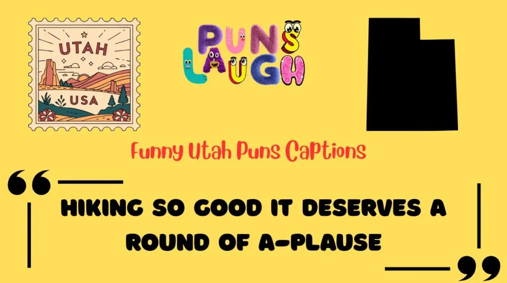 Funny Utah Puns Captions