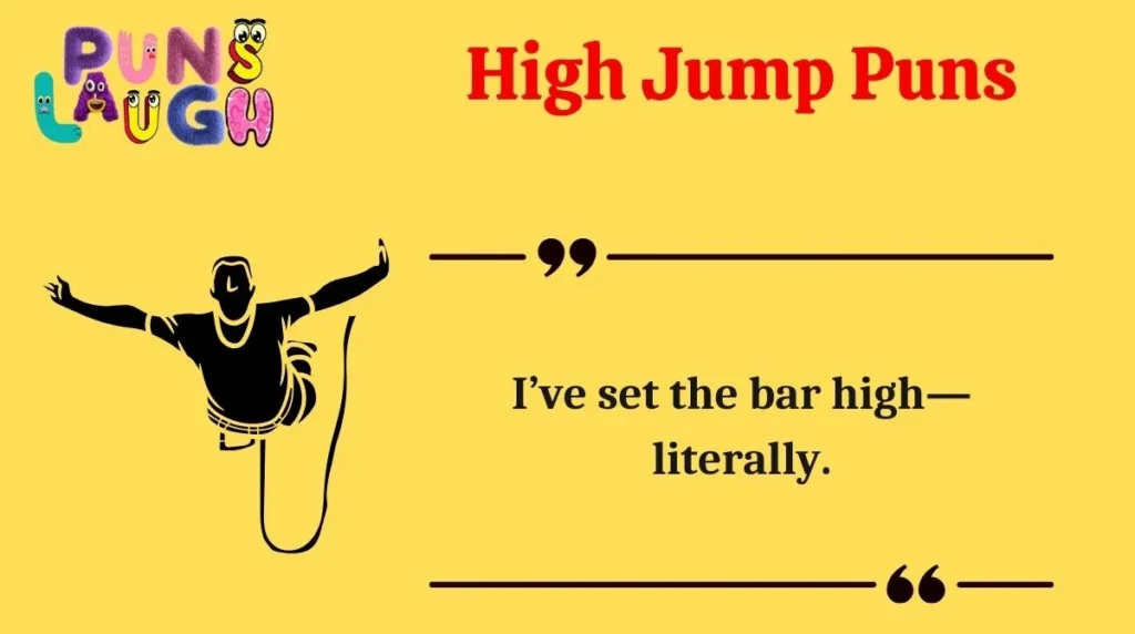 High Jump Puns