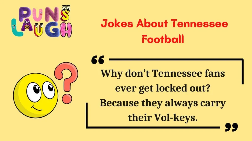  Jokes About Tennessee Football