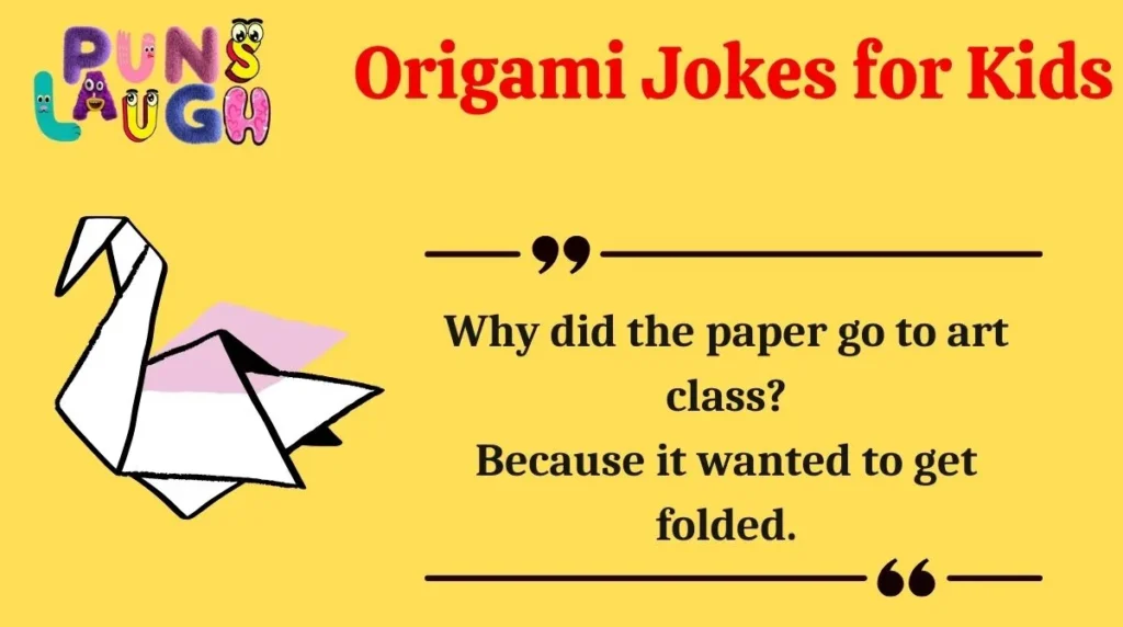 Origami Jokes for Kids