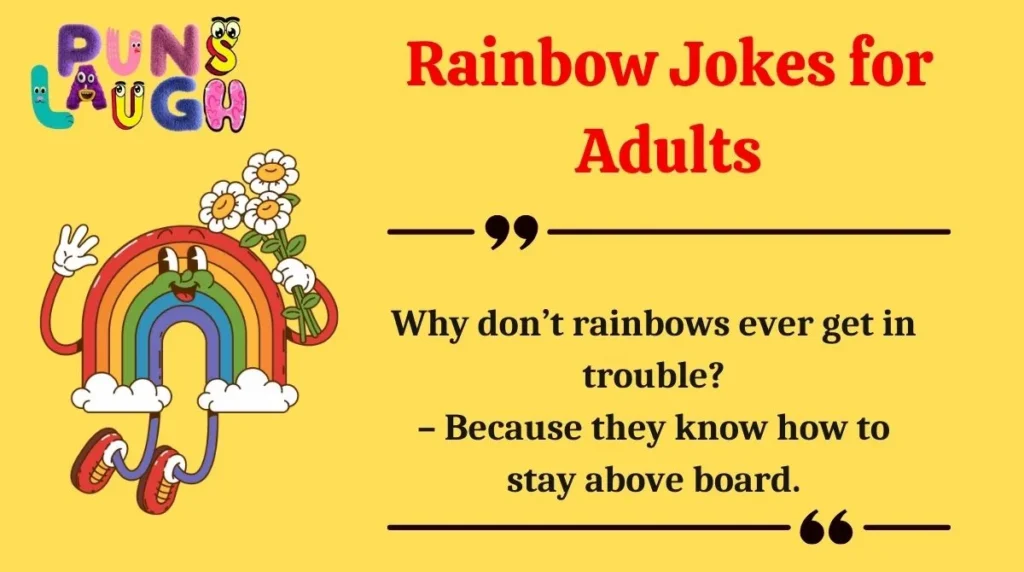 Rainbow Jokes for Adults
