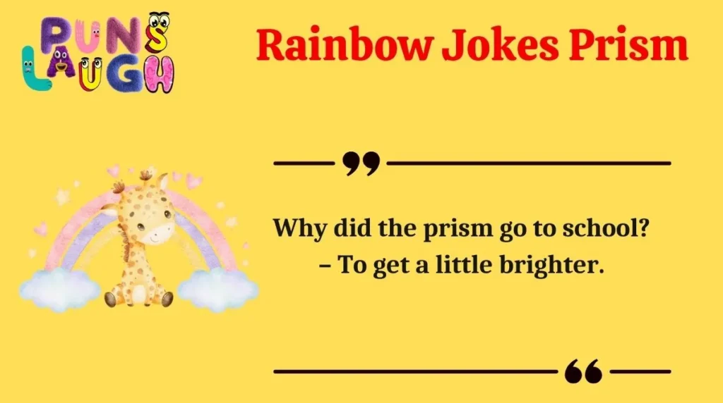 Rainbow Jokes Prism