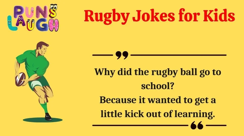 Rugby Jokes for Kids