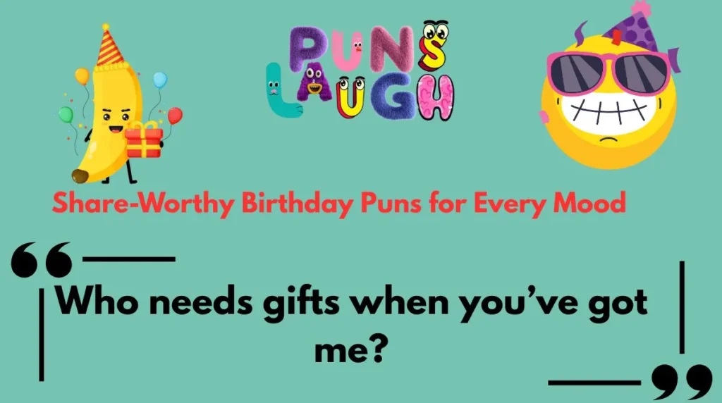 Share-Worthy Birthday Puns for Every Mood