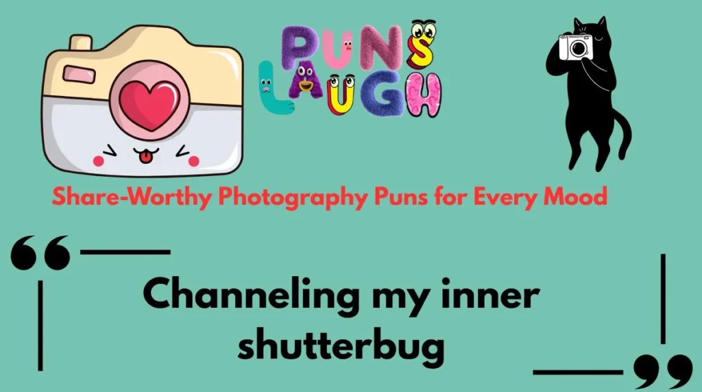 Share-Worthy Photography Puns for Every Mood