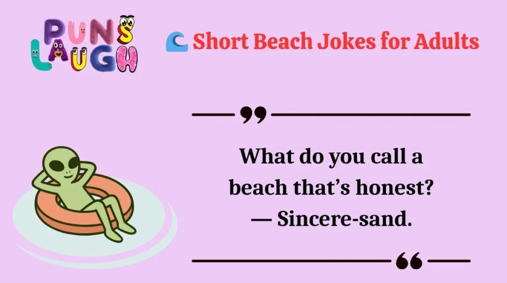  Short Beach Jokes for Adults 