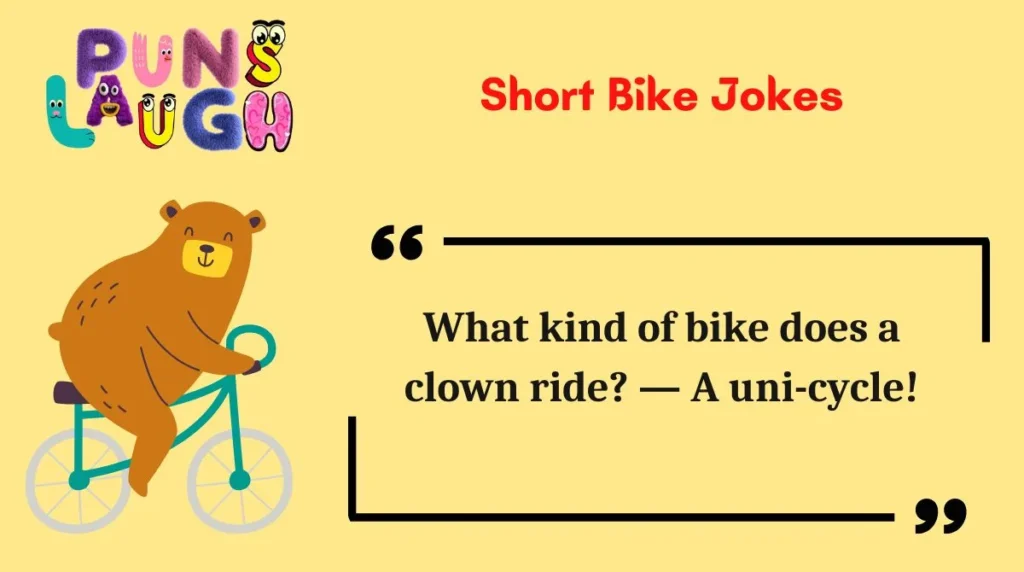 Short Bike Jokes
