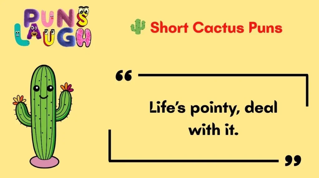  Short Cactus Puns 