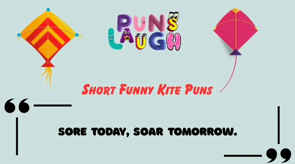 Short Funny Kite Puns