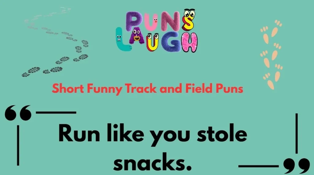 Short Funny Track and Field Puns