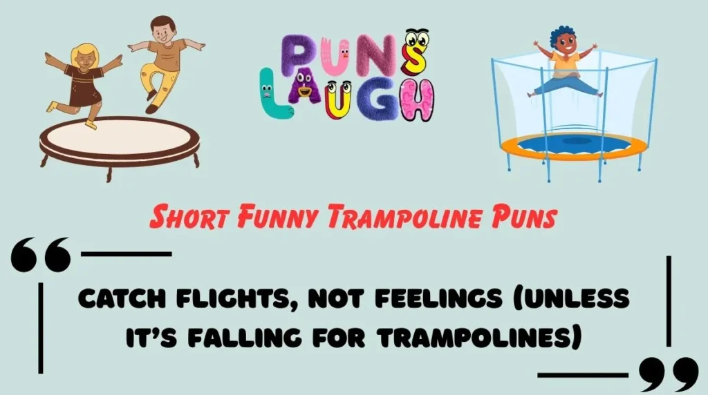 Short Funny Trampoline Puns