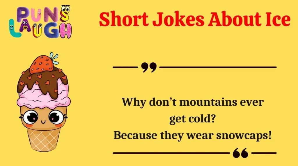 Short Jokes About Ice