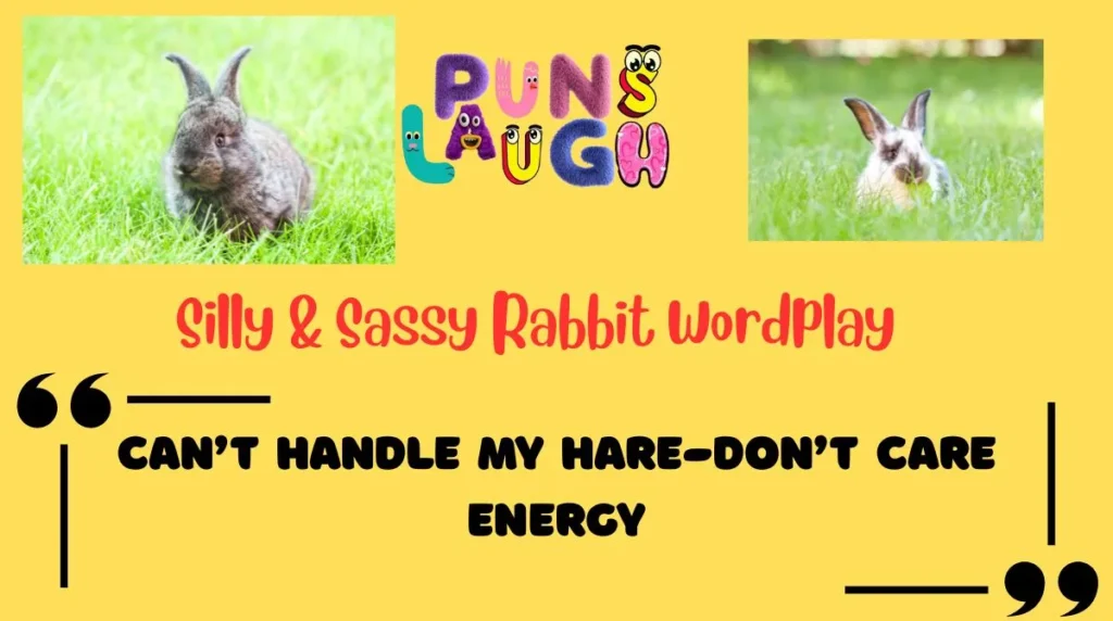 Silly & Sassy Rabbit Wordplay