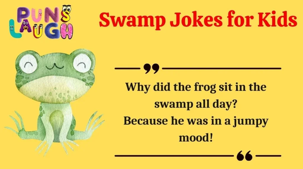 Swamp Jokes for Kids