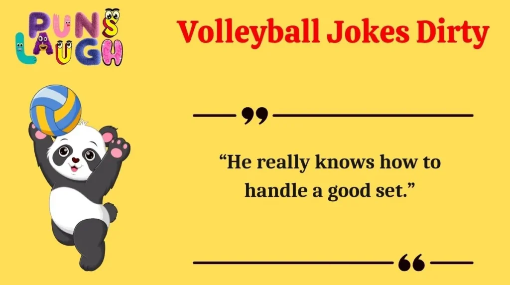 Volleyball Jokes Dirty