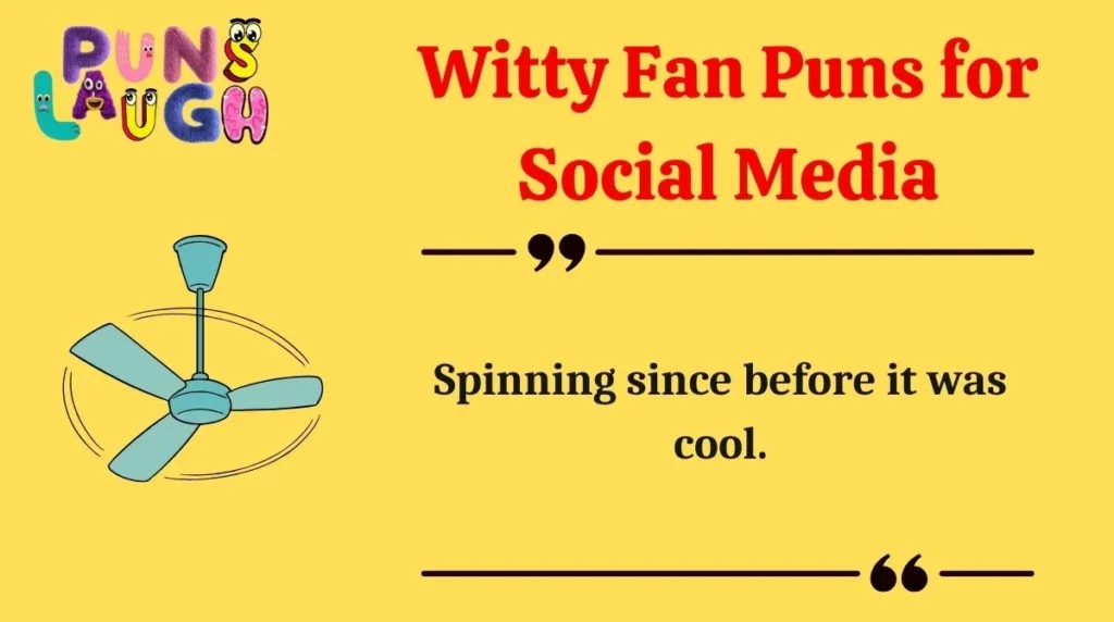 Witty Fan Puns for Social Media