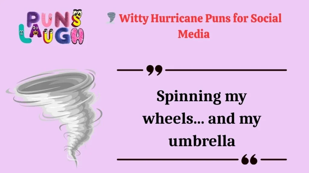  Witty Hurricane Puns for Social Media