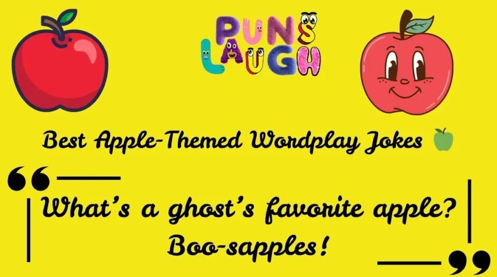 Best Apple-Themed Wordplay Jokes 