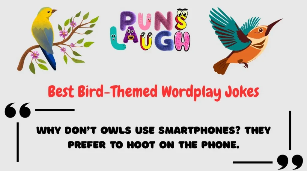 Best Bird-Themed Wordplay Jokes
