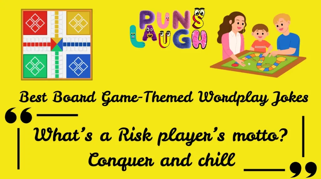 Best Board Game-Themed Wordplay Jokes