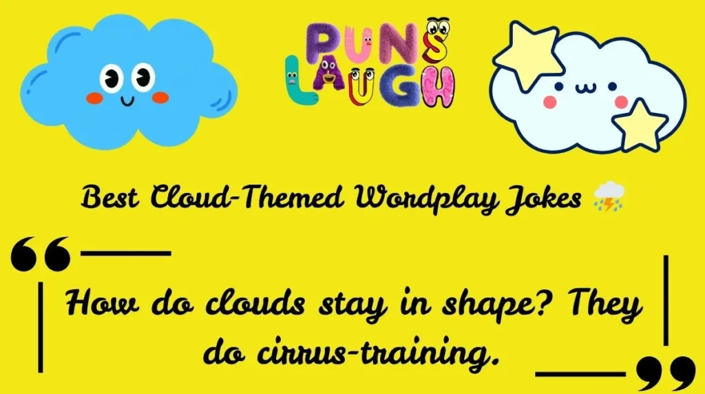 Best Cloud-Themed Wordplay Jokes