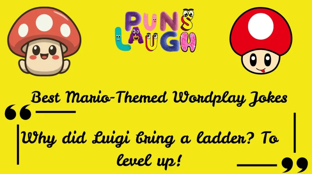 Best Mario-Themed Wordplay Jokes