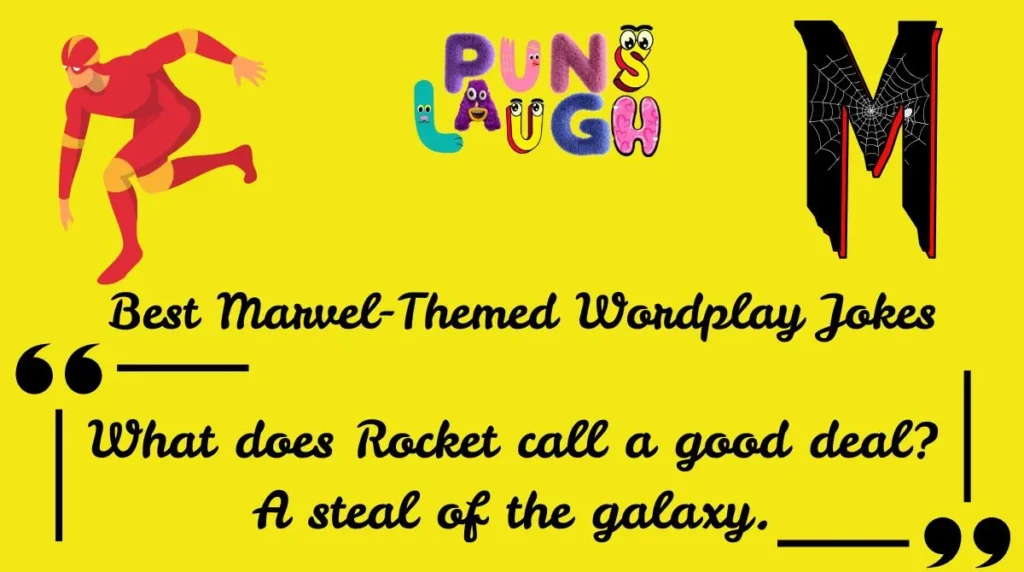 Best Marvel-Themed Wordplay Jokes