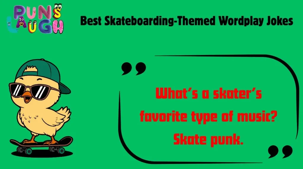 Best Skateboarding-Themed Wordplay Jokes