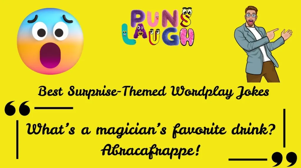 Best Surprise-Themed Wordplay Jokes