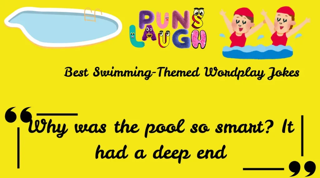 Best Swimming-Themed Wordplay Jokes