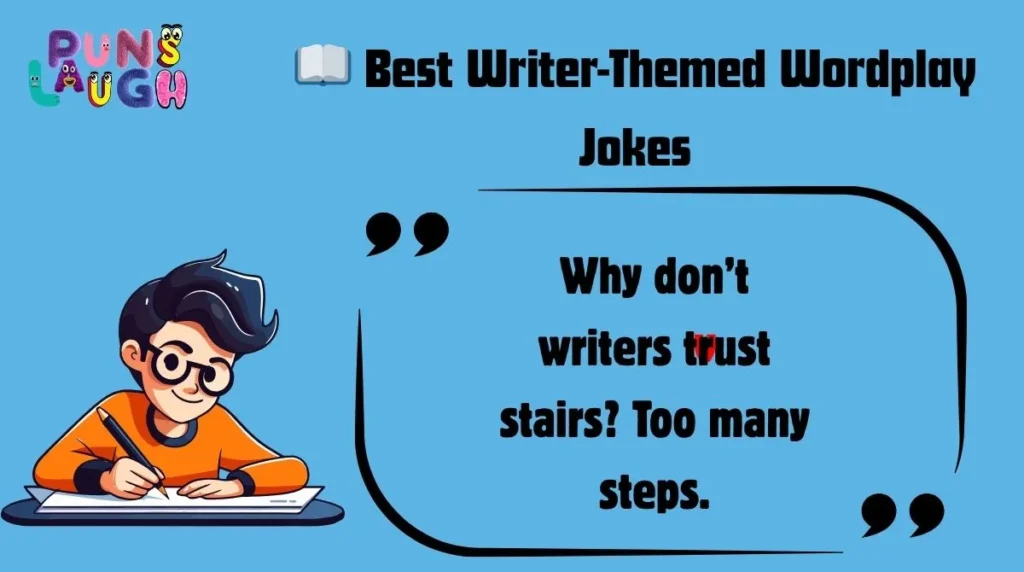 Best Writer-Themed Wordplay Jokes