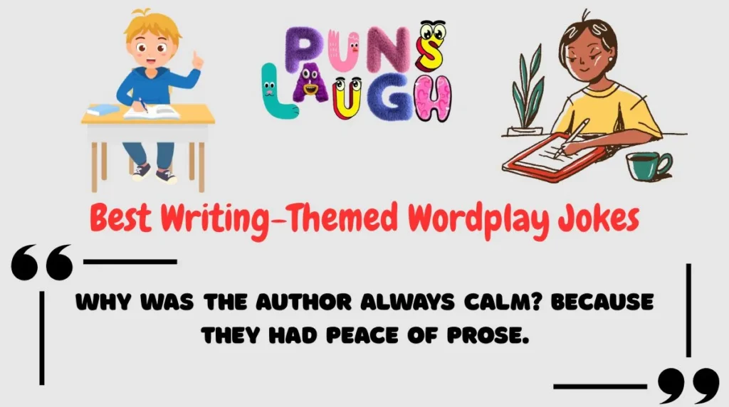 Best Writing-Themed Wordplay Jokes