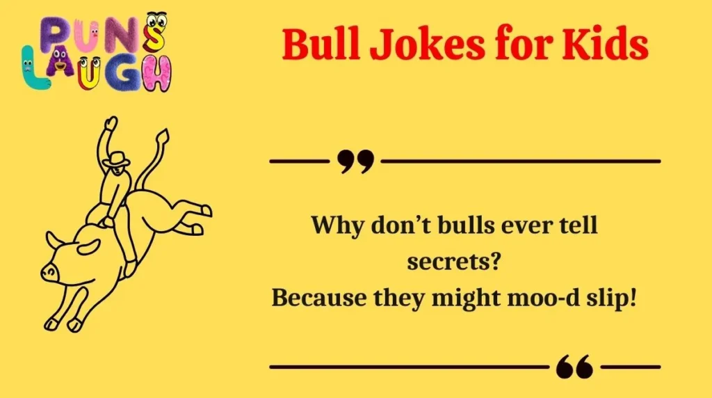 Bull Jokes for Kids