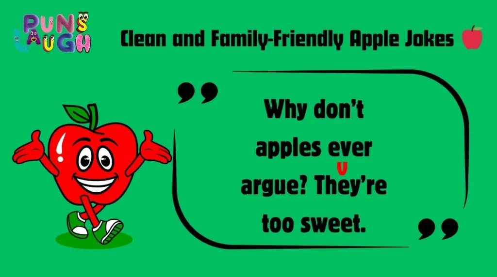 Clean and Family-Friendly Apple Jokes 