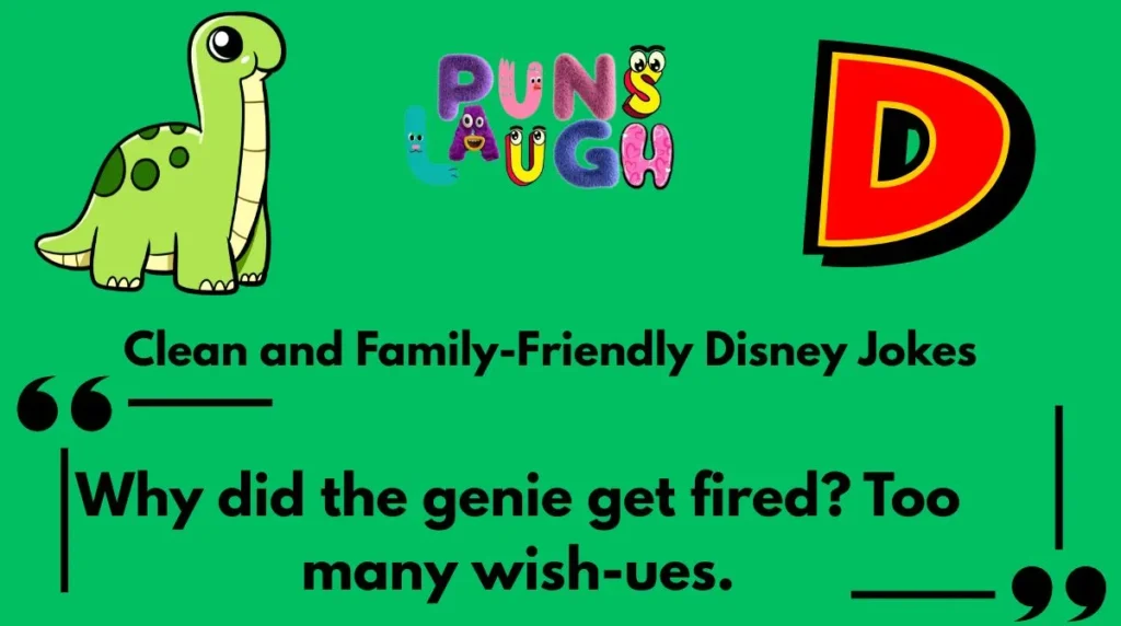 Clean and Family-Friendly Disney Jokes