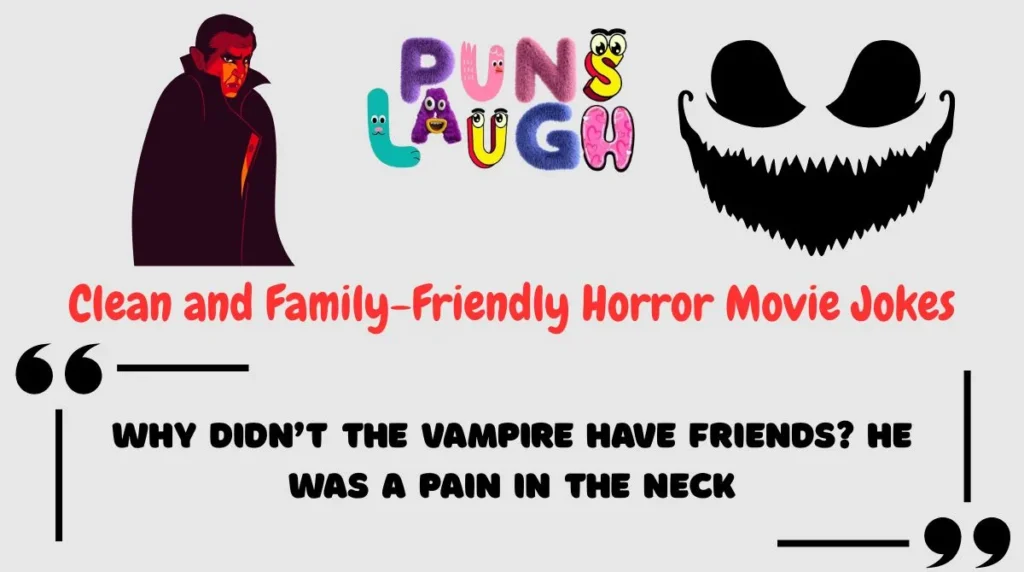 Clean and Family-Friendly Horror Movie Jokes